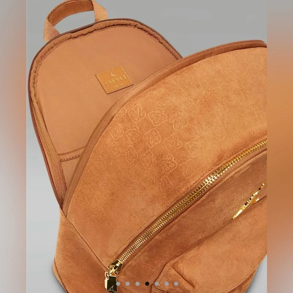Jordan Suede Monogram Backpack (23.5L)